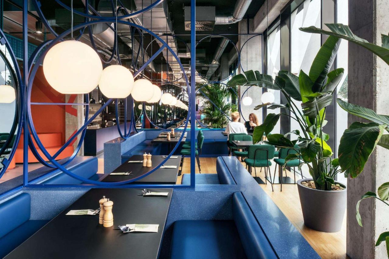 The Social Hub Vienna Hotel Exterior foto Interior of the restaurant