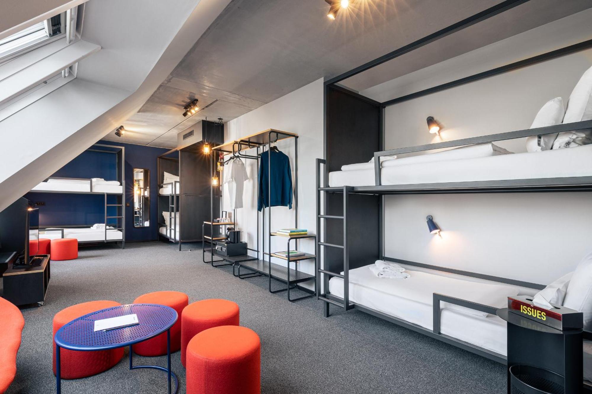 The Social Hub Vienna Hotel Exterior foto Hostel room