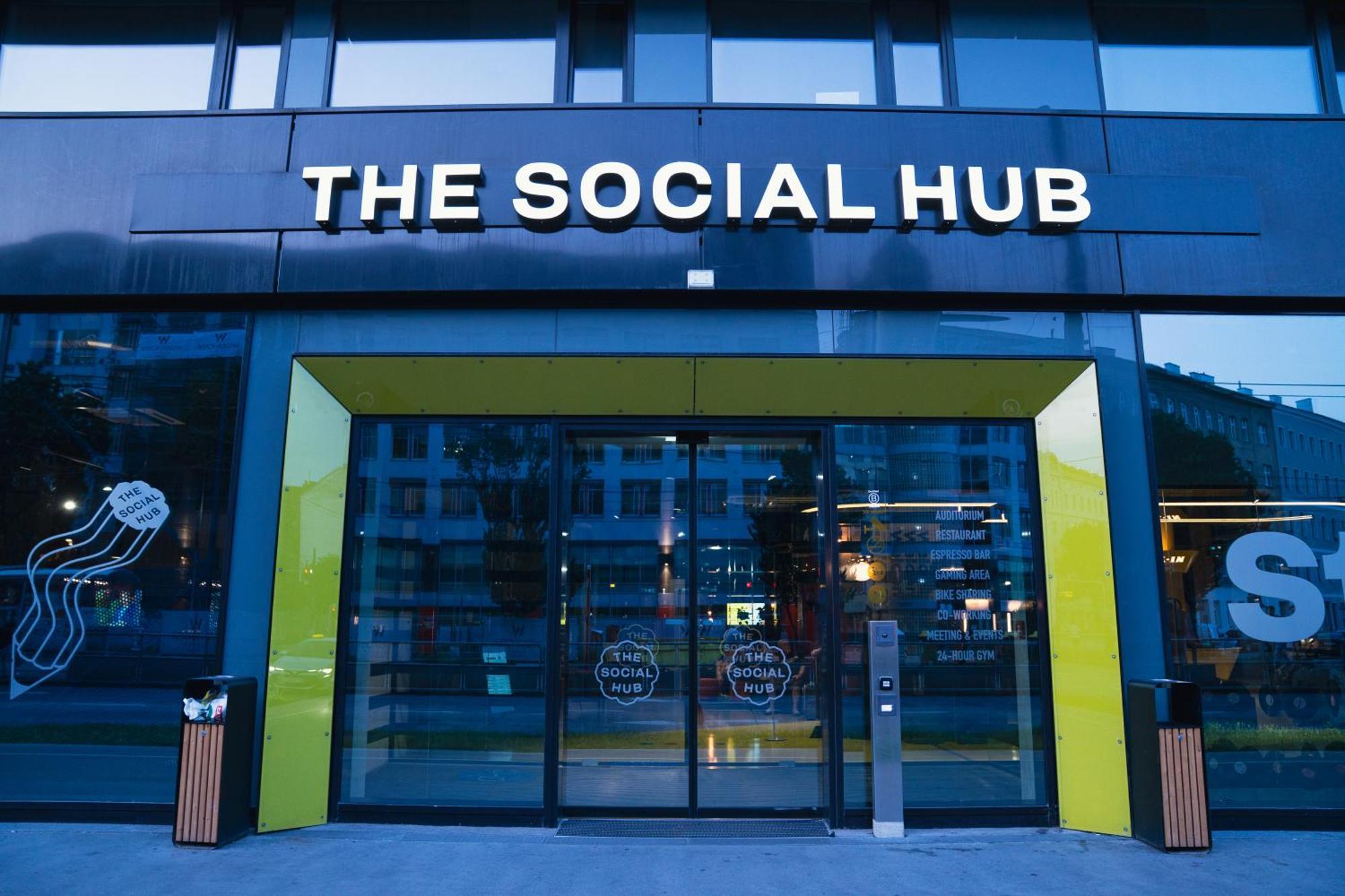 The Social Hub Vienna Hotel Exterior foto