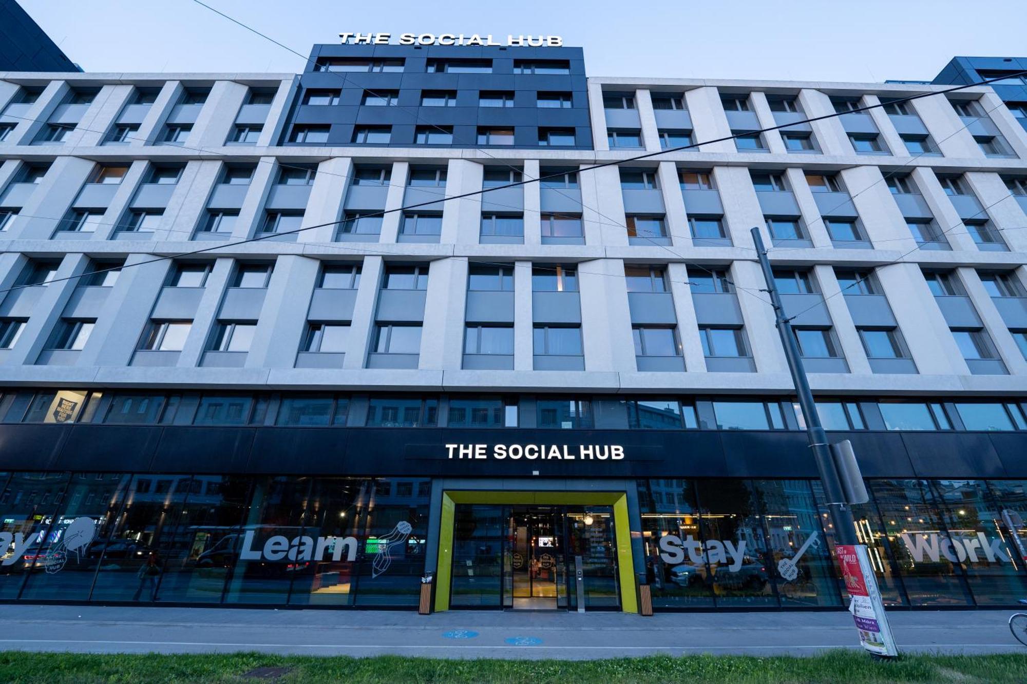 The Social Hub Vienna Hotel Exterior foto
